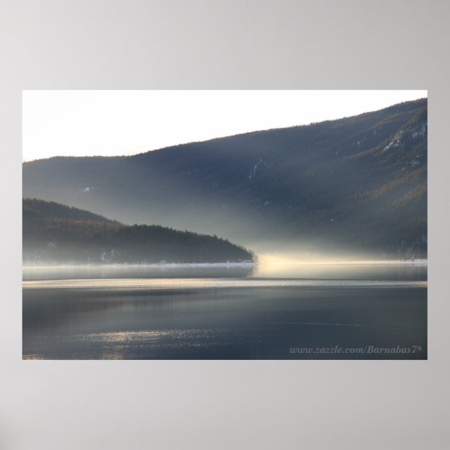 Misty Morning Poster (Front)