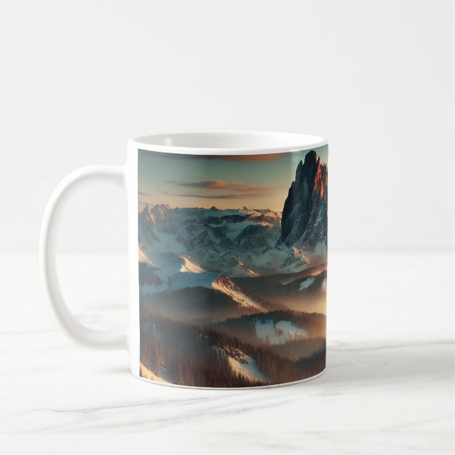 Misty Mountain Coffee Mug (Left)