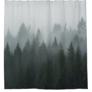Misty Mountain Forest Autumn Fog