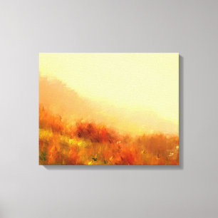 MISTY MOUNTAINS CANVAS PRINT