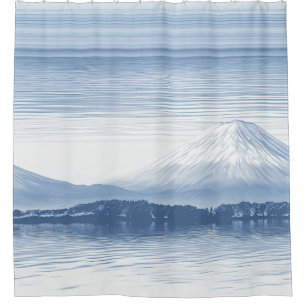 Misty Peaks – Watercolor Mountain Landscape