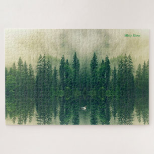 Misty River Jigsaw Puzzle