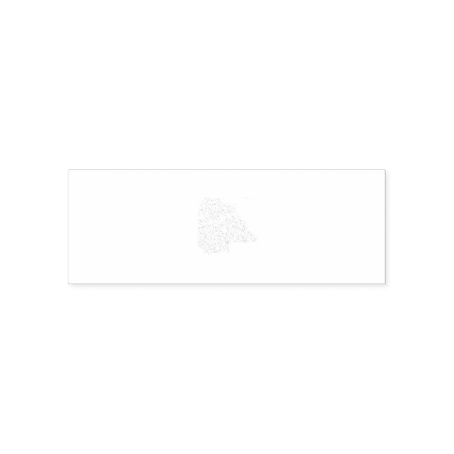 Misty Rose, Flush Mahogany, Decorative Design Self-inking Stamp (Design)