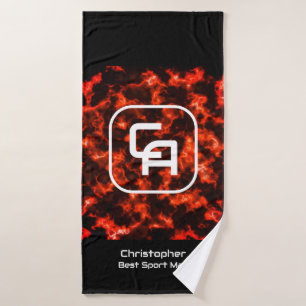 Misty Smoke Monogram Orange