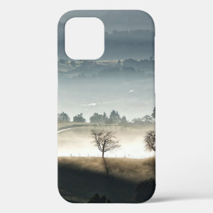 Misty Switzerland Countryside Landscape iPhone 12 Case