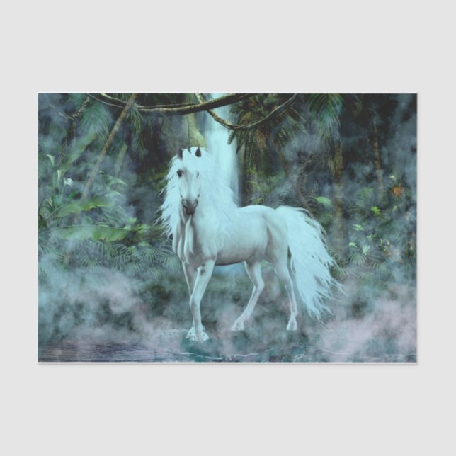 Misty Unicorn Tissue Paper (Front)