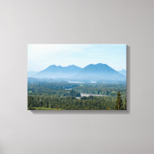 Misty Valley in Tofino - British Columbia, Canada Canvas Print