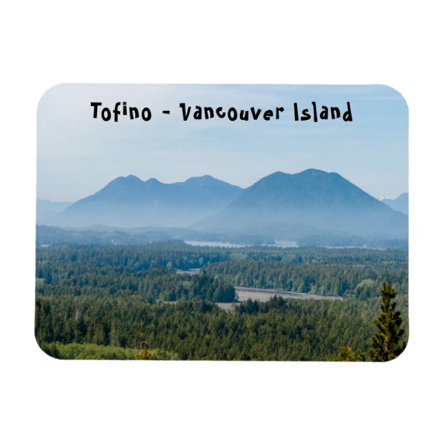 Misty Valley in Tofino - British Columbia, Canada Magnet (Horizontal)