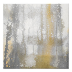 Misty Wilds Watercolor Abstract Print