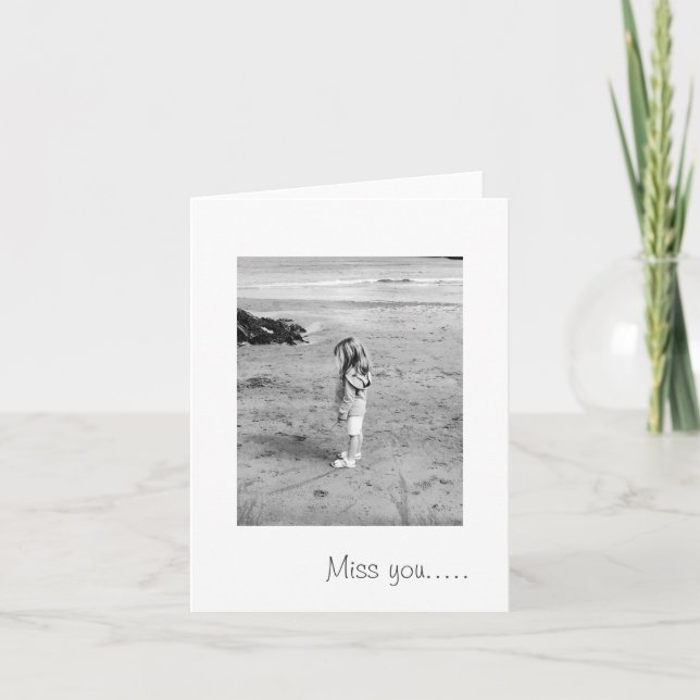 misu miss you card (Front)