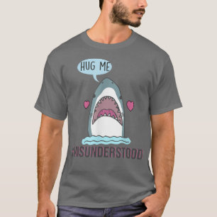 Misunderstood Shark Hug Me T-Shirt
