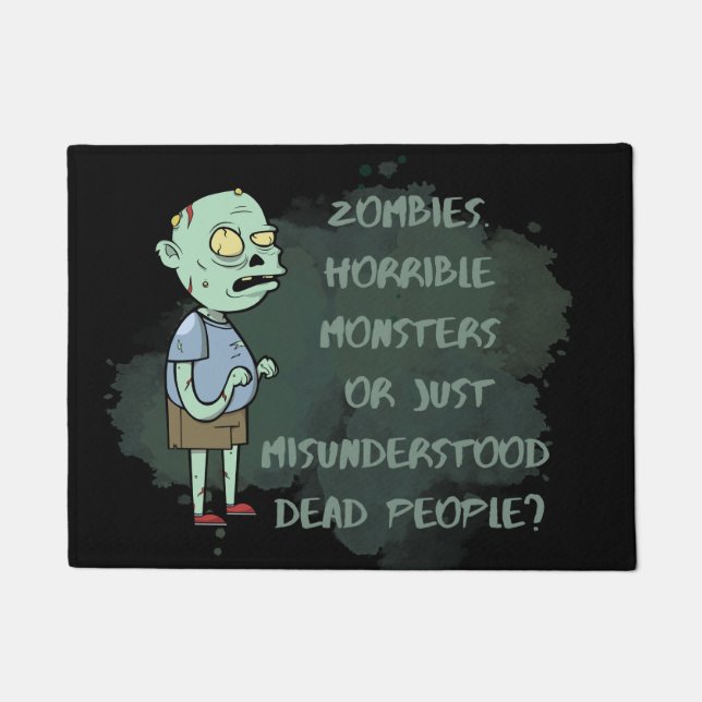 Misunderstood Zombies Doormat (Front)