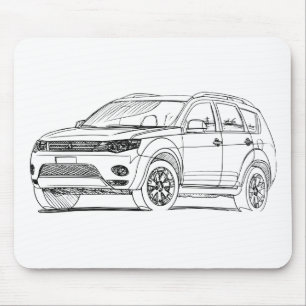 Mit Outlander 2008 Mouse Pad