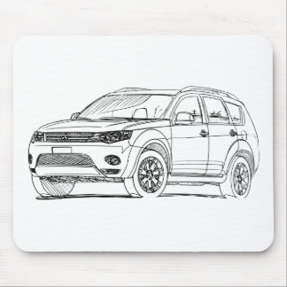 Mit Outlander 2008 Mouse Pad