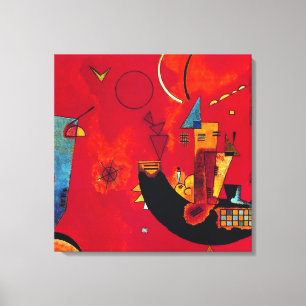 Mit und Gegen, 1929 by Wassily Kandinsky Canvas Print