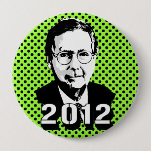 Mitch Mcconnell 2012 4 Inch Round Button
