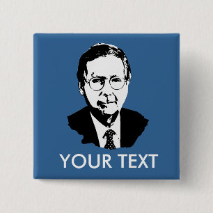Mitch Mcconnell 2 Inch Square Button