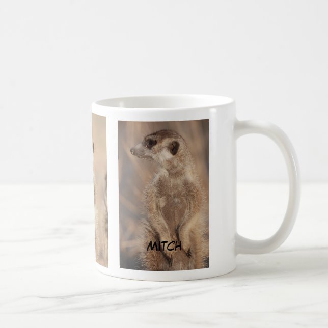 Mitch meerkat mug (Right)