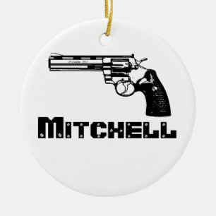 Mitchell! Ceramic Ornament
