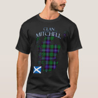 Mitchell Scottish Clan Tartan Scotland