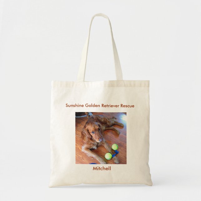 Mitchell Shopping Bag - Sunshine Goldens (Front)