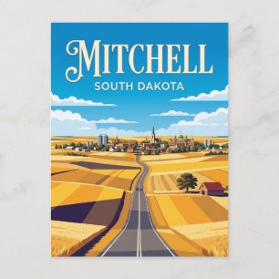 Mitchell South Dakota Postcard