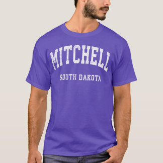 Mitchell South Dakota Sd Athletic Sports girl T-Shirt