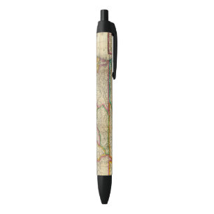 Mitchell's Travellers Guide Black Ink Pen