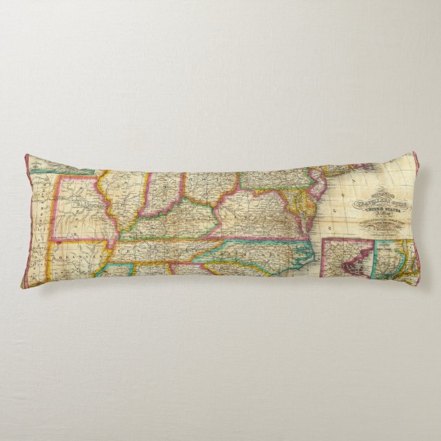 Mitchell's Travellers Guide Body Pillow (Front)