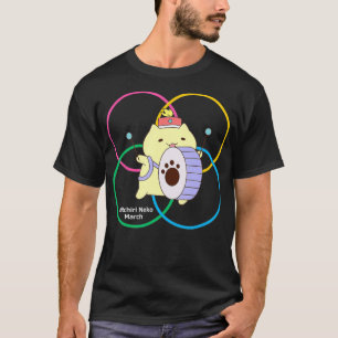 Mitchiri Neko March circle4  T-Shirt
