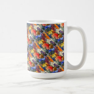 "Mites and Tites Tiled" Abstract Design Mug