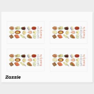 Mithai Indian Sweet Shop Confectionery Pastry Chef Sticker