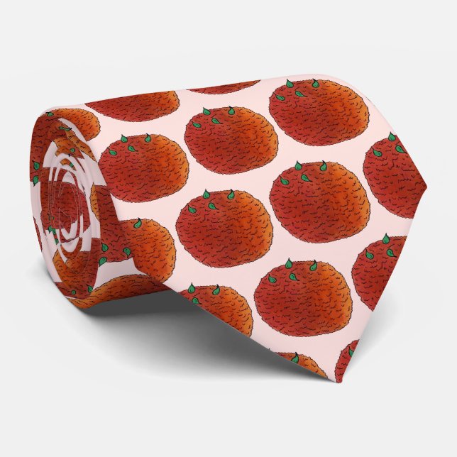 Mithai Indian Sweets Laddu Ladoo Pastry Chef Food Tie (Rolled)