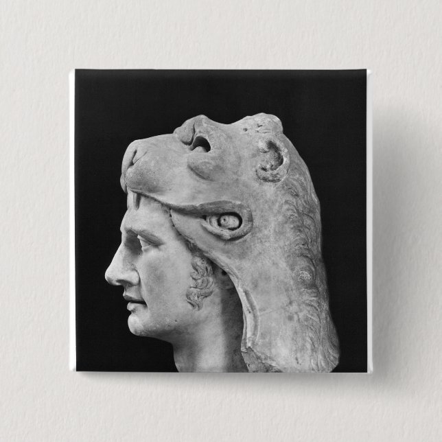 Mithradates VI  Eupator, King of Pontus 2 Inch Square Button (Front)