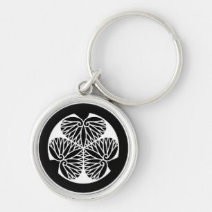 Mito hollyhock(19) keychain
