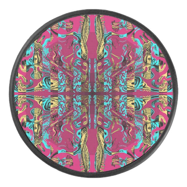 Mitochondri-Pop II Hockey Puck (Front)