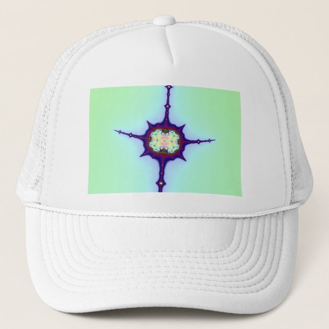 Mitosis Fractal Trucker Hat (Front)