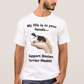 Mitre Supports Boston Terrier Health T-Shirt