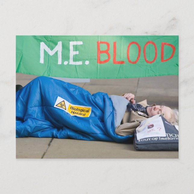 mitsis - ME Blood postcard (Front)