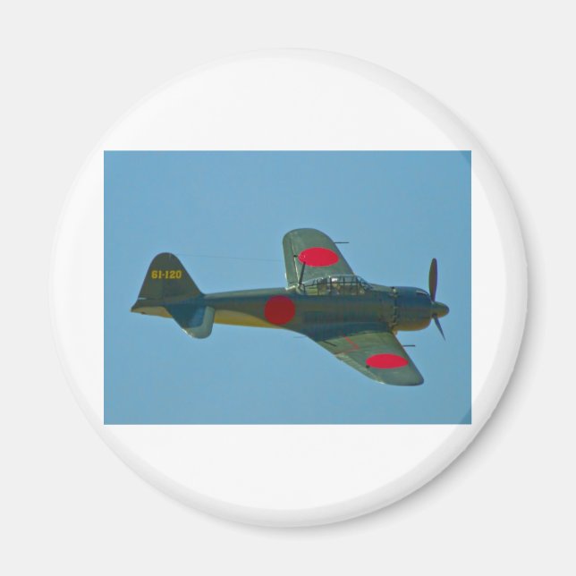 Mitsubishi A6M-5 Zero Magnet (Front)