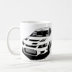 Mitsubishi Evolution Vector Image Coffee Mug