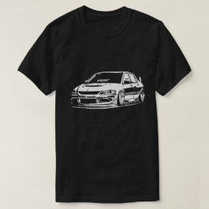 Mitsubishi Evolution Vector Image T-Shirt