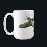 Mitsubishi J2M3 Raiden airplane mug<br><div class="desc">Mitsubishi J2M3 Raiden airplane as described in detail on my YouTube channel GregsAirplanesandAutomobiles</div>