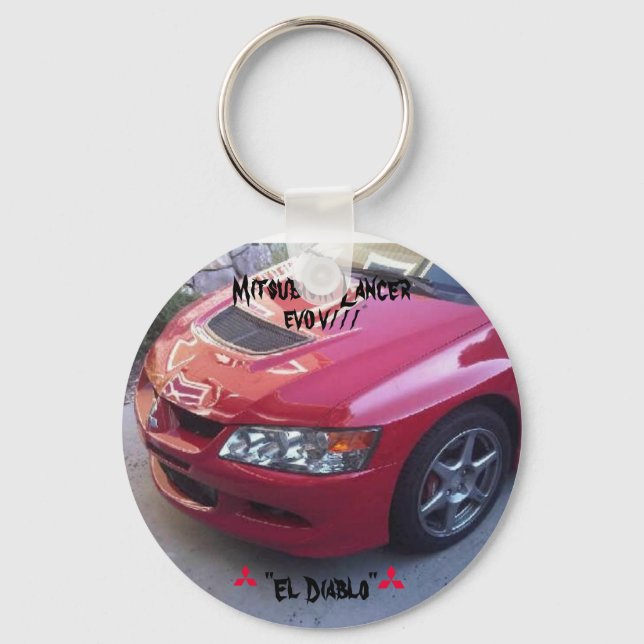 Mitsubishi Lancer Evolution V/// Keychain (Front)