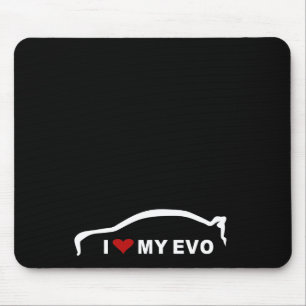 Mitsubishi Lancer Evolution X - I Love my EVO Mouse Pad