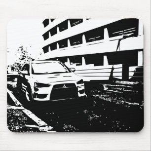 Mitsubishi Lancer Evolution x - I Love my EVO Mouse Pad