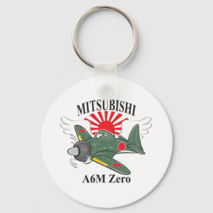 mitsubishi zero keychain