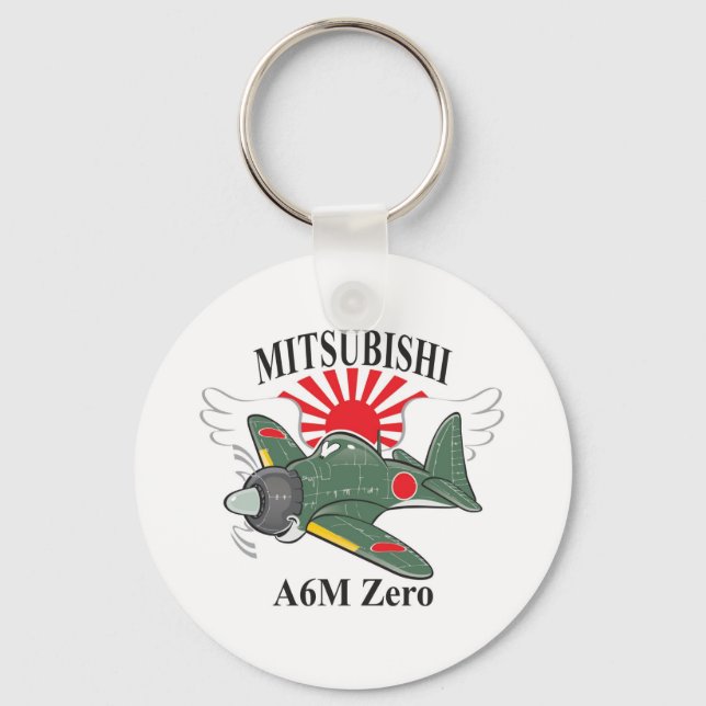 mitsubishi zero keychain (Front)