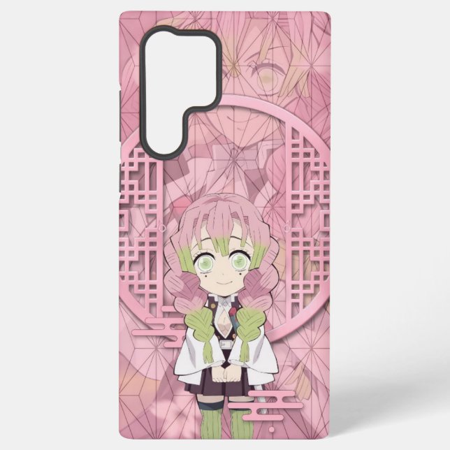 Mitsuri Kanroji Chibi Samsung Galaxy S22 Ultra Case (Back)