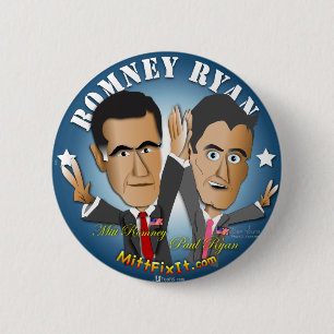 Mitt Fix It - Celebrate Success 2 Inch Round Button
